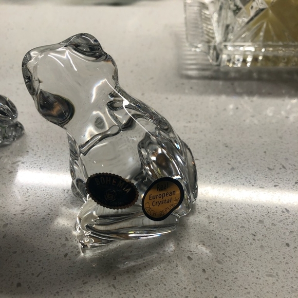 Crystal Frog Figurines - Picture 2 of 4